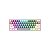 Teclado Gamer Redragon Fizz K617 RGB USB-C - Cinza e Branco - Imagem 1