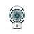 Mini Ventilador de Mesa G-Tide FS01 Recarregável 360° 3600mAh - Verde - Imagem 1