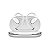 Fone de ouvido QCY Crossky R70 BH24CT02A Bluetooth - Branco - Imagem 1