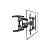 Suporte Smartfy ST02 - para TV de 55" a 85" - Articulado - Preto - Imagem 1