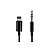 Cabo Apple Lightning 3.5mm MR2C2ZE - Preto - Imagem 1