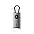 Hub FTX-HUBL3-Ag 8 em 1 USB-C/ HDMI/ USB-A/ SD/ RJ45 - Prata - Imagem 1