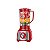 Liquidificador Mondial Turbo Inox L-1200 Ri - 1200W - 3L - 220V 50/60HZ - Vermelho - Imagem 1