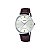 Relógio Casio LTP-VT01L-7B2UDF Analógico Feminino - Prata/Branco/Marrom - Imagem 1