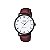 Relógio Casio MTP-VT03BL-7BDF Analógico Masculino - Marrom/Branco - Imagem 1
