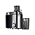 Extrator de Suco Mega Star JC622 1L/2VEL/220V - Preto/Prata - Imagem 1