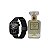Kit Relógio Inteligente G-Tide S6 Pro Coleção Perfume - Bluetooth - Pulseiras Extras - Preto + Perfume Ambos - Eau de Parfum - Unissex - 30ML - Imagem 1
