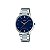 Relógio Casio LTP-VT01D-2BUDF Analógico Feminino - Prata/Azul - Imagem 1