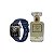 Kit Smartwatch G-Tide S6 Pro Coleção Perfume - Bluetooth - Pulseiras Extras - Prata + Perfume Ambos - Eau de Parfum - Unissex - 30ML - Imagem 1