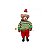 Boneco de Natal Urso com Vestimenta Tradicional 70CM - Imagem 1
