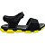 Sandália Infantil Klin 298033000-006148 - Preto/Amarelo - Imagem 1