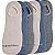 Meias Calvin Klein CKM213LN05005 - Masculinas (6 Pares) - Imagem 1