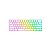 Teclado Gamer Redragon Dragonborn K630W-RGB - com Fio - Inglês - Mecânico - Branco - Imagem 1