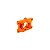 Carburador Vittorazi MOSTER185 Flange Laranja ME084 - Imagem 1