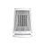 Aquecedor de Mesa Xiaomi ZMNFJ01YMEU 600W 220V Branco - Imagem 1