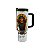 Copo Térmico Weedoo Guns Axl Rose 1,2L com Canudo - Branco/Preto - Imagem 1