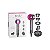 Secador de Cabelo Enzo Supermotor DY-888 1600W 220V - Prata/Rosa - Imagem 1