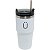 Garrafa Térmica com Canudo Kuhl VTP-60004 Branco 600mL - Imagem 1