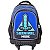 Mochila Escolar Minecraft com Rodas M34-220200 (Preto/Azul) - Imagem 1