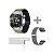 Relógio G-Tide R80 Pro com Bluetooth - Prata/Verde + 2 Pulseiras - Imagem 1
