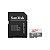 Cartão de Memória Sandisk Ultra SDSQUNR-256G-GN6TA - 256GB - Micro SD com Adaptador - 100MB/s - Imagem 1