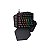 Teclado Redragon K585RGB Diti One-Handed com Fio - Preto - Imagem 1