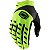 Luva para Moto 100% Airmatic Luva XL 10000-00013 - Amarelo Fluorescente/Preto - Imagem 1