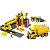 Zona de Construção Cogo Build - 3733 (265 Peças) - Imagem 1