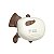 Massageador de Pescoço More Fitness MF-18 Recarregável - Bege/Marrom - Imagem 1