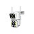 Câmera IP 4LIFE Externa Dupla FLD25X 360 Tuya - Imagem 1