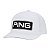 Boné de Golfe Kepi Ping Golf Tour Vented Delta 35566-98 Branco - Masculino - Imagem 1