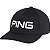 Boné Kepi Ping Gutty 37954-02 Preto/Branco - Masculino - Imagem 1