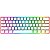 Teclado Gamer Redragon Dragonborn K630W-RGB - Branco (Inglês com Cabo) - Imagem 1