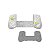 Controle para Smartphone Gamesir X5S Zenless Zone Zero com Bluetooth - Branco + Estojo - Imagem 1