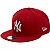 Boné New Era MLB New York Yankees 59Fifty Ajustável 11591122 - Vermelho - Imagem 1
