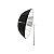Guarda-chuva de Estúdio Fotográfico Godox UB-130S - Preto/Prata 130CM - Imagem 1