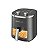 Fritadeira Air Fryer Qylar FRY Lux QY-0612 1400W 220V 6L - Preto Super Prata - Imagem 1
