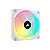 Ventilador Cooler Corsair QX120 Icue Link RGB 120mm Branco CO-9051005-WW - Imagem 1