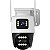 Câmera de Segurança Satélite A-CAM8012D 9MP Wi-Fi - Branco/Preto - Imagem 1