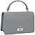 Bolsa Feminina David Jones CM6791 Cinza Aço - Imagem 1