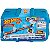 Kit de Pista Hot Wheels Ice Crash Track Builder Mattel - HNJ66 - Imagem 1
