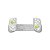 Controle Sem Fio + Estojo Gamesir X5S Zenless Zone Zero - Branco - Imagem 1