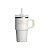 Copo Térmico Stanley Quencher H2.0 Flowstate com Canudo - Creme 590 ML - Imagem 1