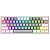 Teclado Gamer Redragon K616-RGB FIZZ PRO Cinza/Branco (Inglês - 3 Modos) - Imagem 1