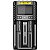 Carregador de Baterias Nitecore UMS2 AA/AAA/AAAA/C/D Ni-MH e Li-ion - Bivolt - Imagem 1