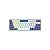 Teclado Gamer Redragon Alcor K717 Pro QMK RGB Layout 60% Sem Fio - Branco e Azul - Imagem 1