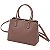 Bolsa Feminina David Jones CM7648 Rosa Adobe - Imagem 1