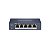 Switch Hub Hikvision 05P 10/100/1000MBPS Poe DS-3E0505HP-e - Imagem 1