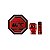 Perfume Ufc Ultimate Ko Eau de Parfum Masculino 100ml + Body Spray 200ml - Imagem 1