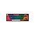 Teclado Gamer Redragon Castor Pro K631 RGB Switch Hot-Swap Layout 65% Sem Fio Bluetooth Wirelees e Wired - Preto Vermelho Branco - Imagem 1